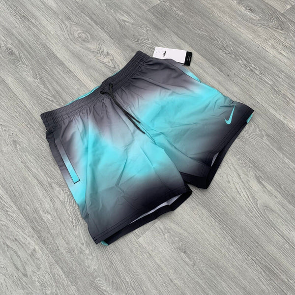 Nike Core Volley 5" Training Swim Shorts - Faded Black/Blue [NESSC549-001]