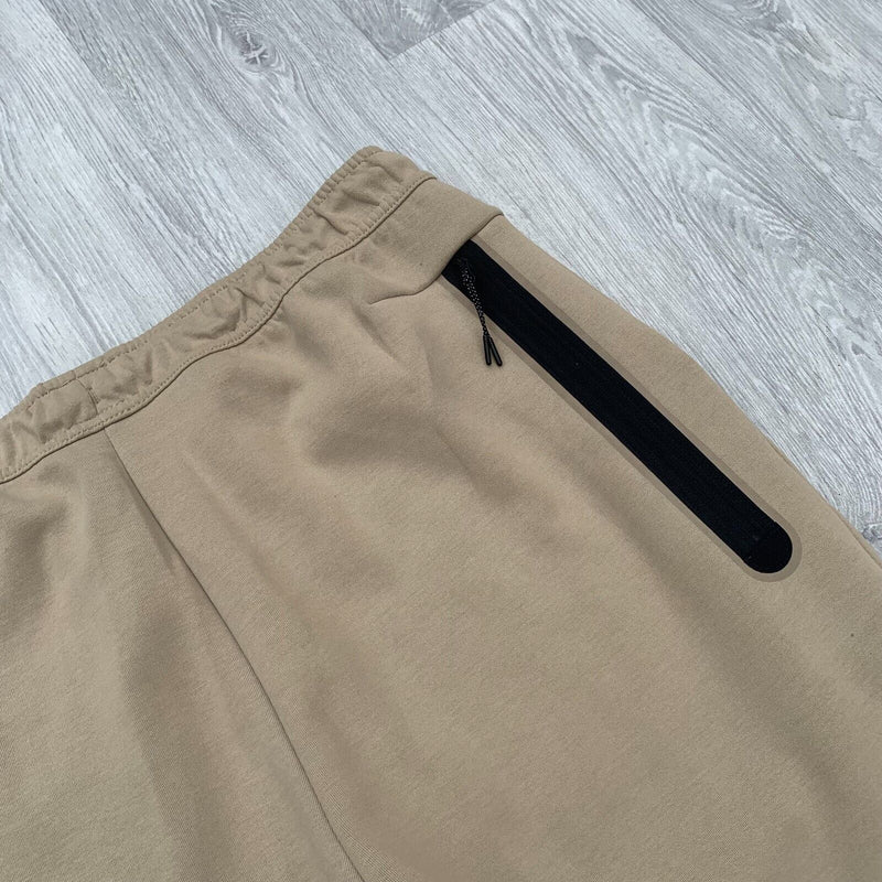 Nike Tech Fleece Slim Pants Sweatpants Graphic Joggers Khaki/Brown [DX0581-247]