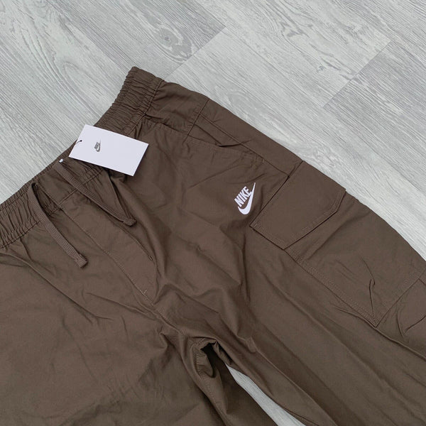 Nike Utility Woven Cargo Track Pants Bottoms - Ironstone Brown [DD5207-004]