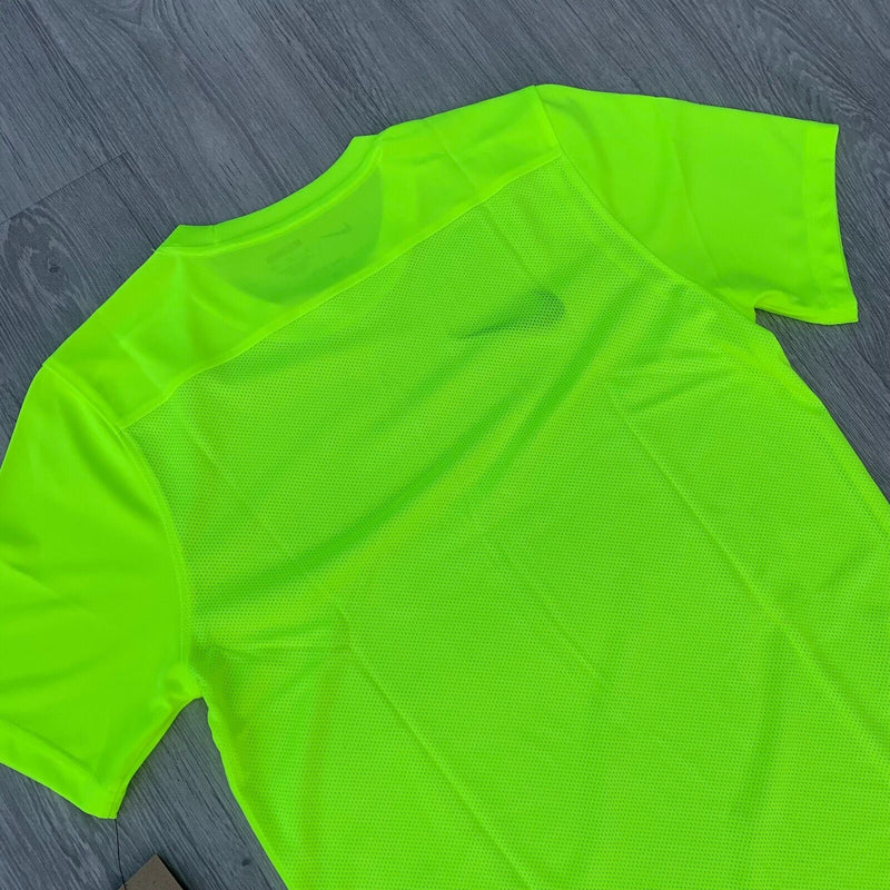 Nike Dri Fit Academy Top and Shorts Set - Volt